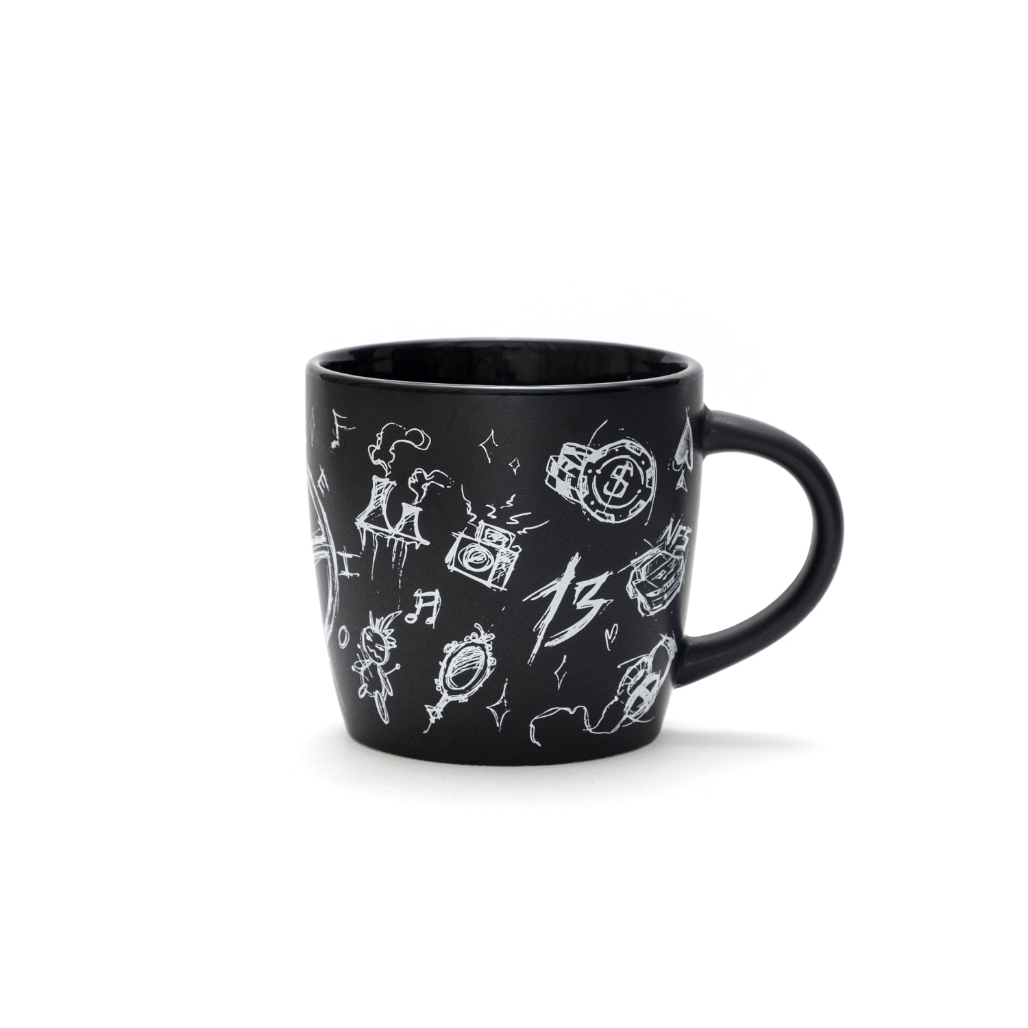 DOODLE CUP BLACK