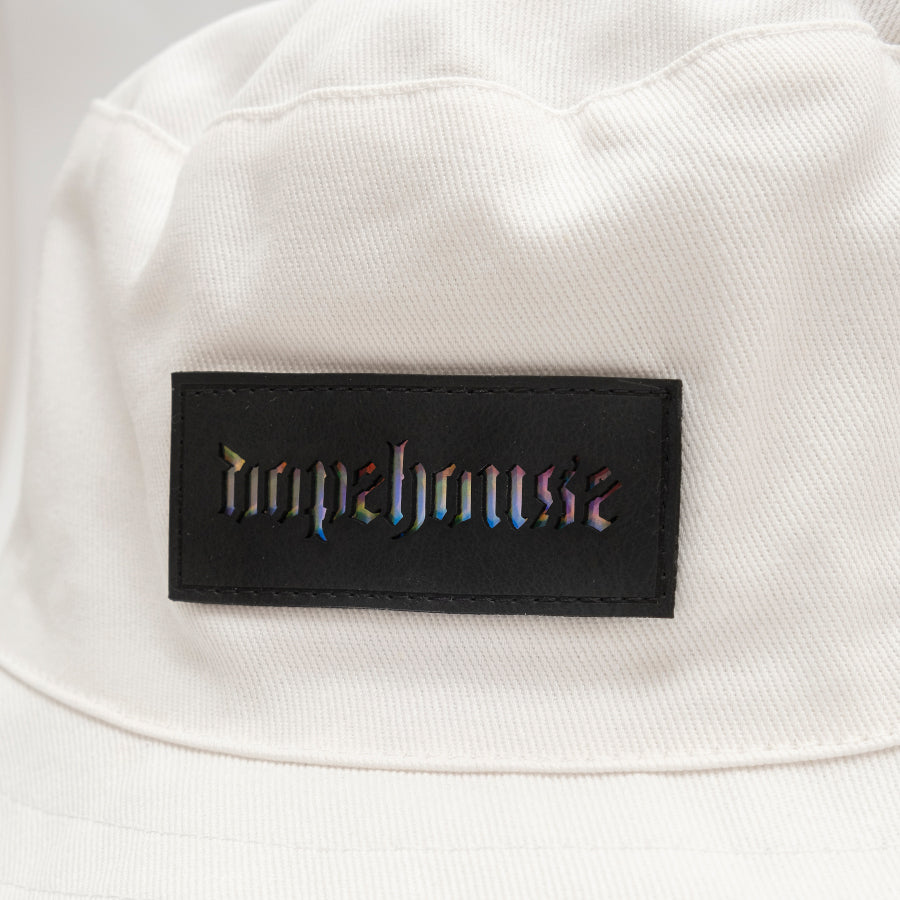 BUCKET HAT HOLO WHITE