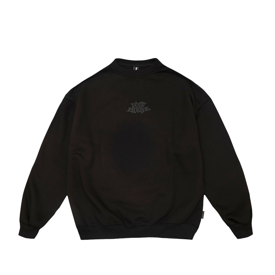 CREWNECK WAVY V2 BLACK