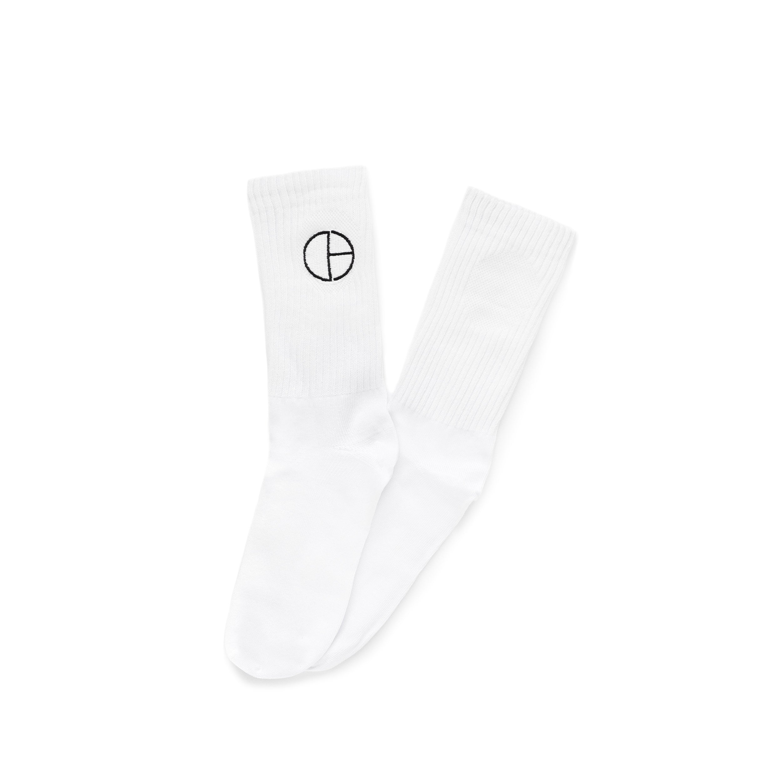 DOPEHOUSE LOGO SOCKS WHITE