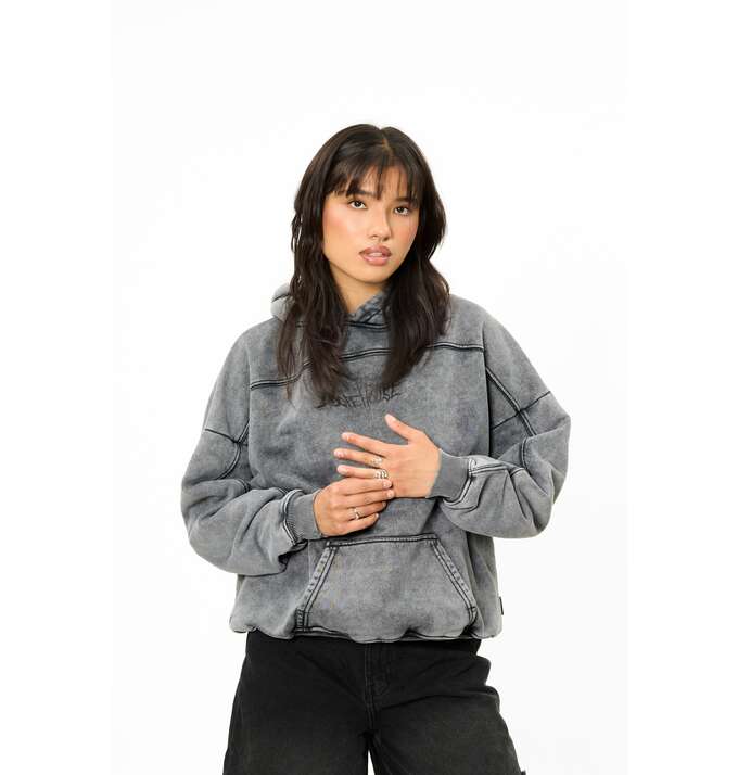 Dopehouse - HOODIE CHIBI WASHED GRAY