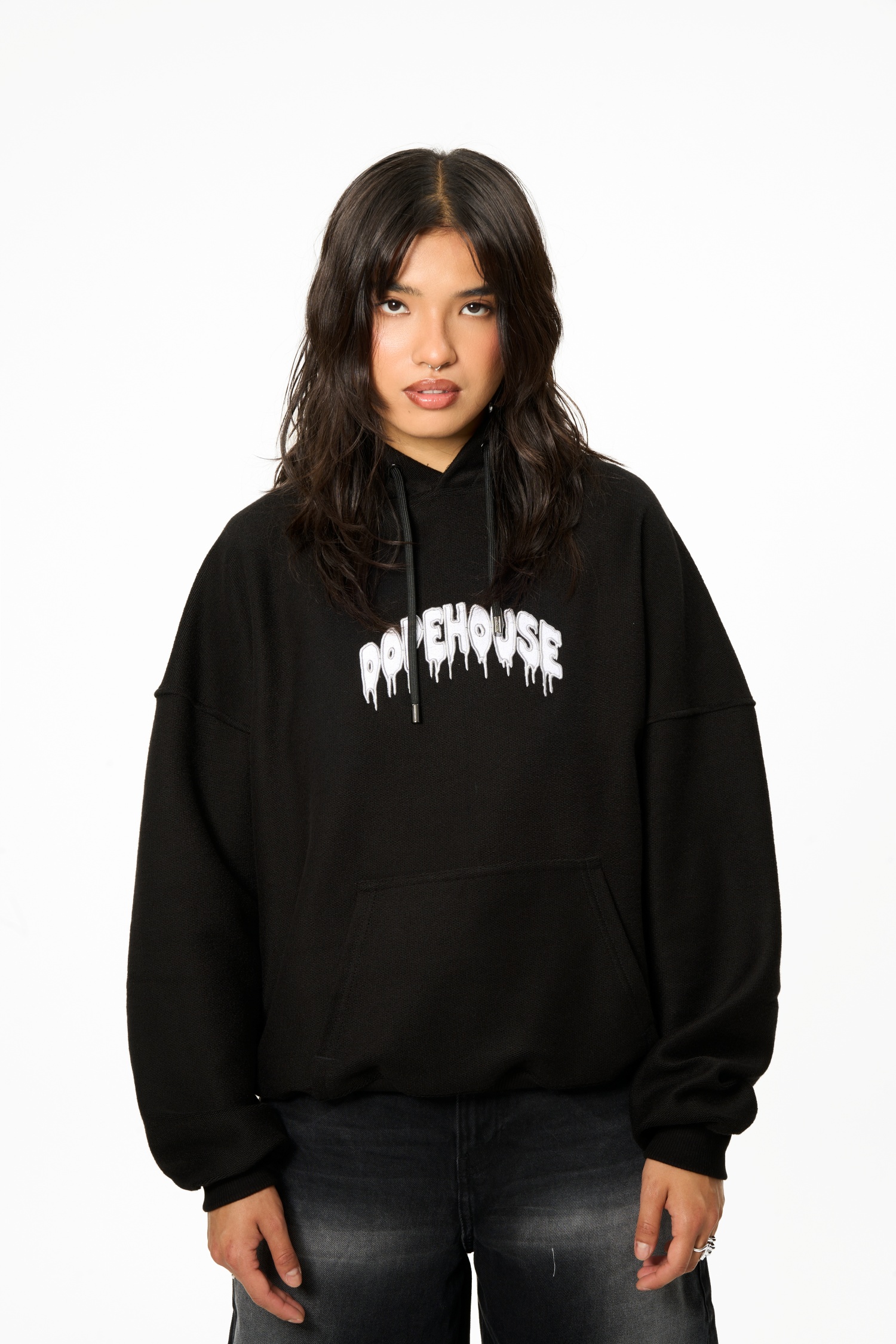 Dopehouse - HOODIE ICE REVERSE BLACK